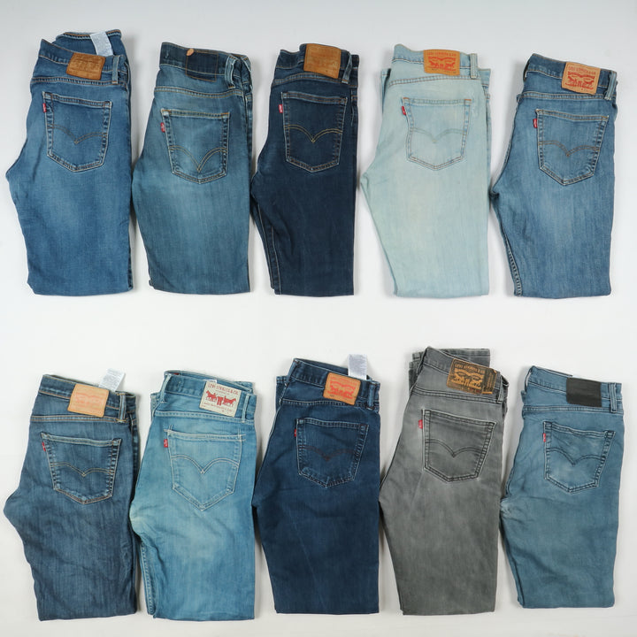 Levi's Slim Fit Grado A+B, stock da 39pz Uomo e Donna