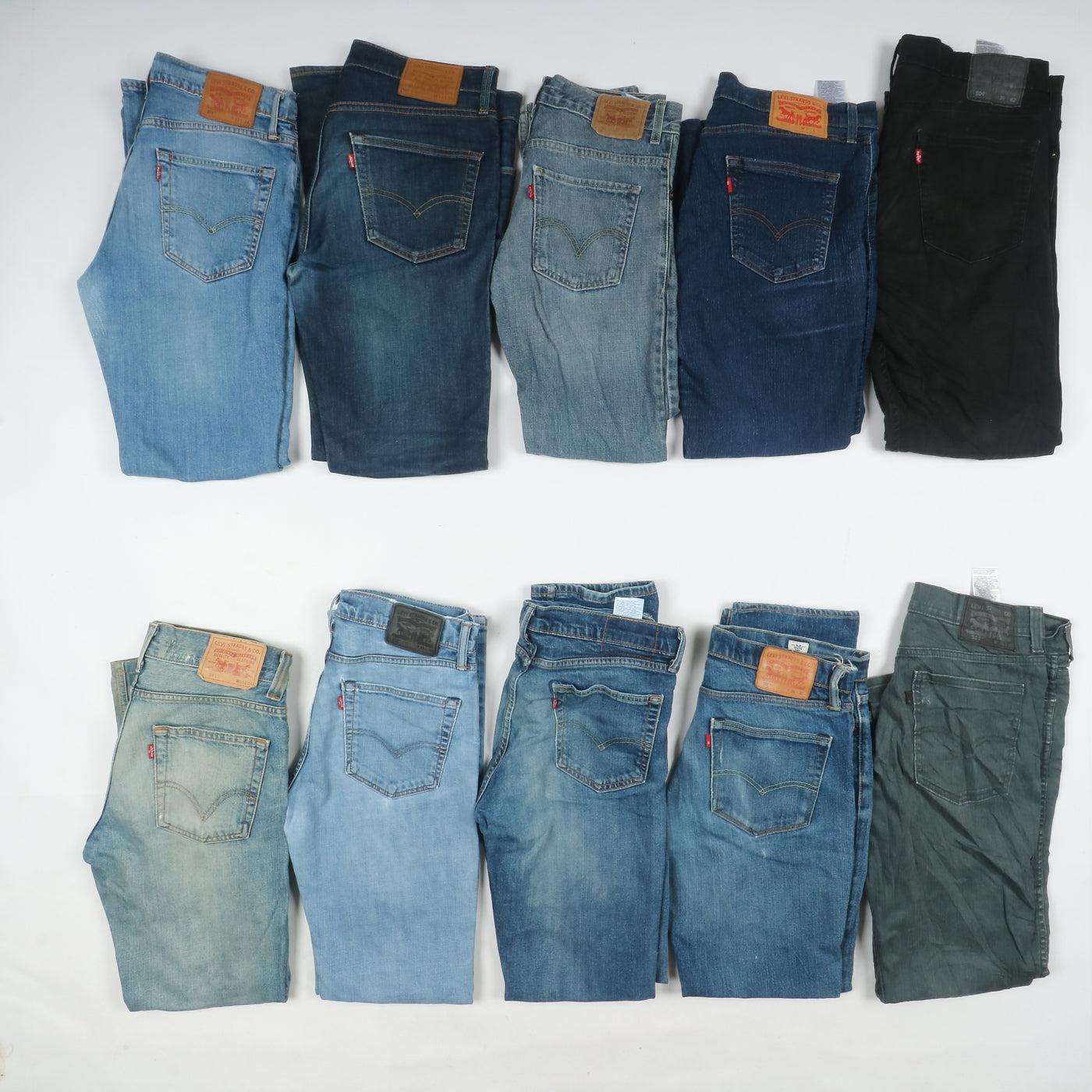 Levi's jeans denim slim uomo donna stock da 37 pz - Levis 511, 510, 504....
