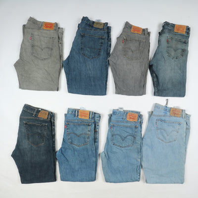 Levi's misti Grado A + B, stock da 28pz denim e nero uomo Levis