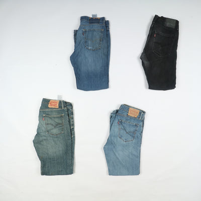 Levi's misti Grado A + B, stock da 28pz denim e nero uomo Levis