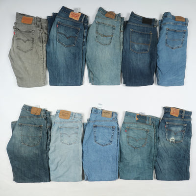 Levi's misti Grado A + B, stock da 29pz denim e nero uomo Levis