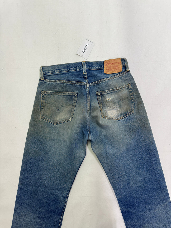 Levi's 501xx Big E W34 L36 RIVET'S selvedge Made in USA vintage jeans lvc cimosa