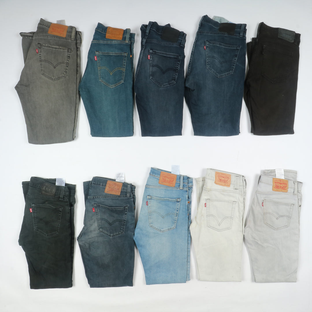 Levi's jeans denim slim e skinny uomo donna stock da 45 pz - Levis 511, 510, 504....