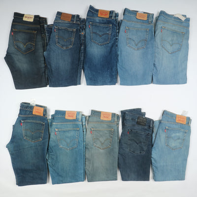 Levi's jeans denim slim e skinny uomo donna stock da 45 pz - Levis 511, 510, 504....