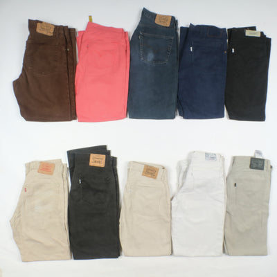 Levi's ZIP jeans vintage mix color Grado B stock da 50pz uomo - donna Levis