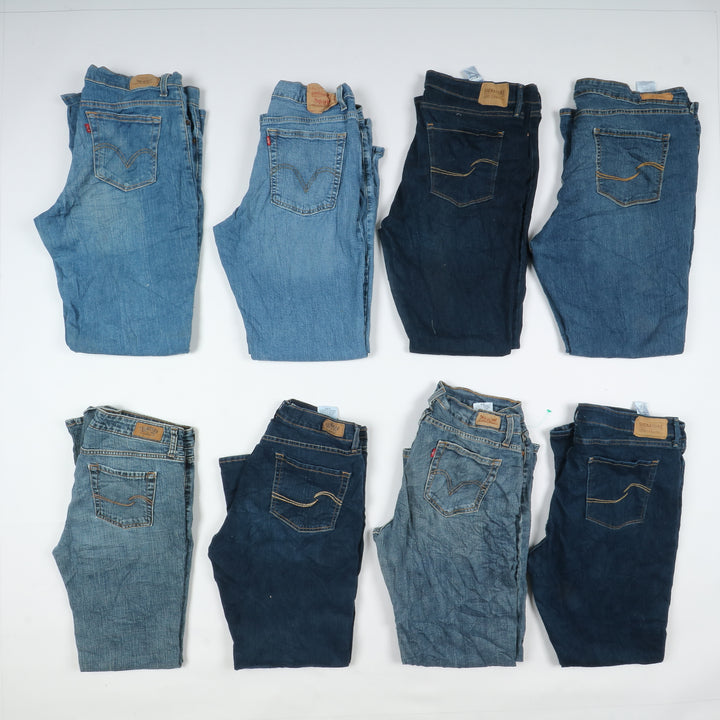 Levi's jeans stock da 45pz slim, skinny, bootcut e regular fit donna Levis