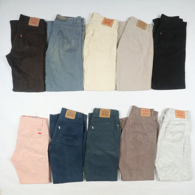 Levi's ZIP jeans vintage mix color Grado B stock da 50pz uomo - donna Levis