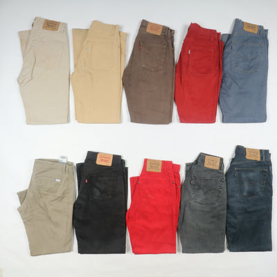 Levi's ZIP jeans vintage mix color Grado B stock da 50pz uomo - donna Levis