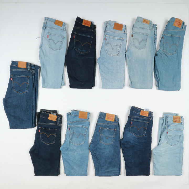 Levi's jeans denim slim, skinny, regular fit.. stock da 41 pz uomo e donna