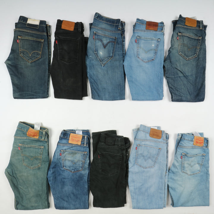 Levi's Slim Fit Grado A+B, stock da 39pz Uomo e Donna