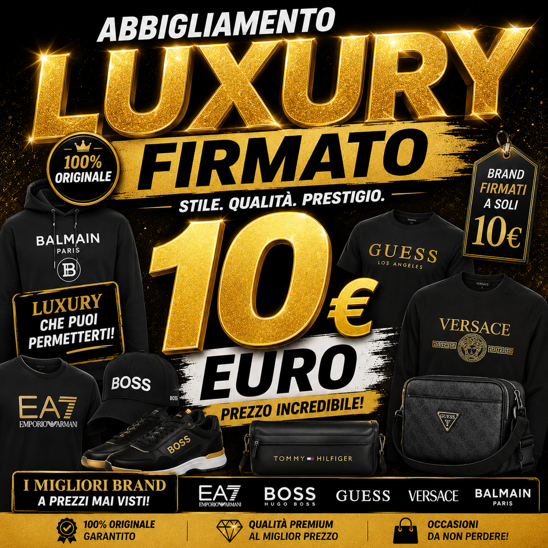 Luxury vintage uomo e donna