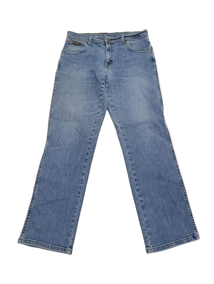 Wrangler W32 vintage jeans denim usato