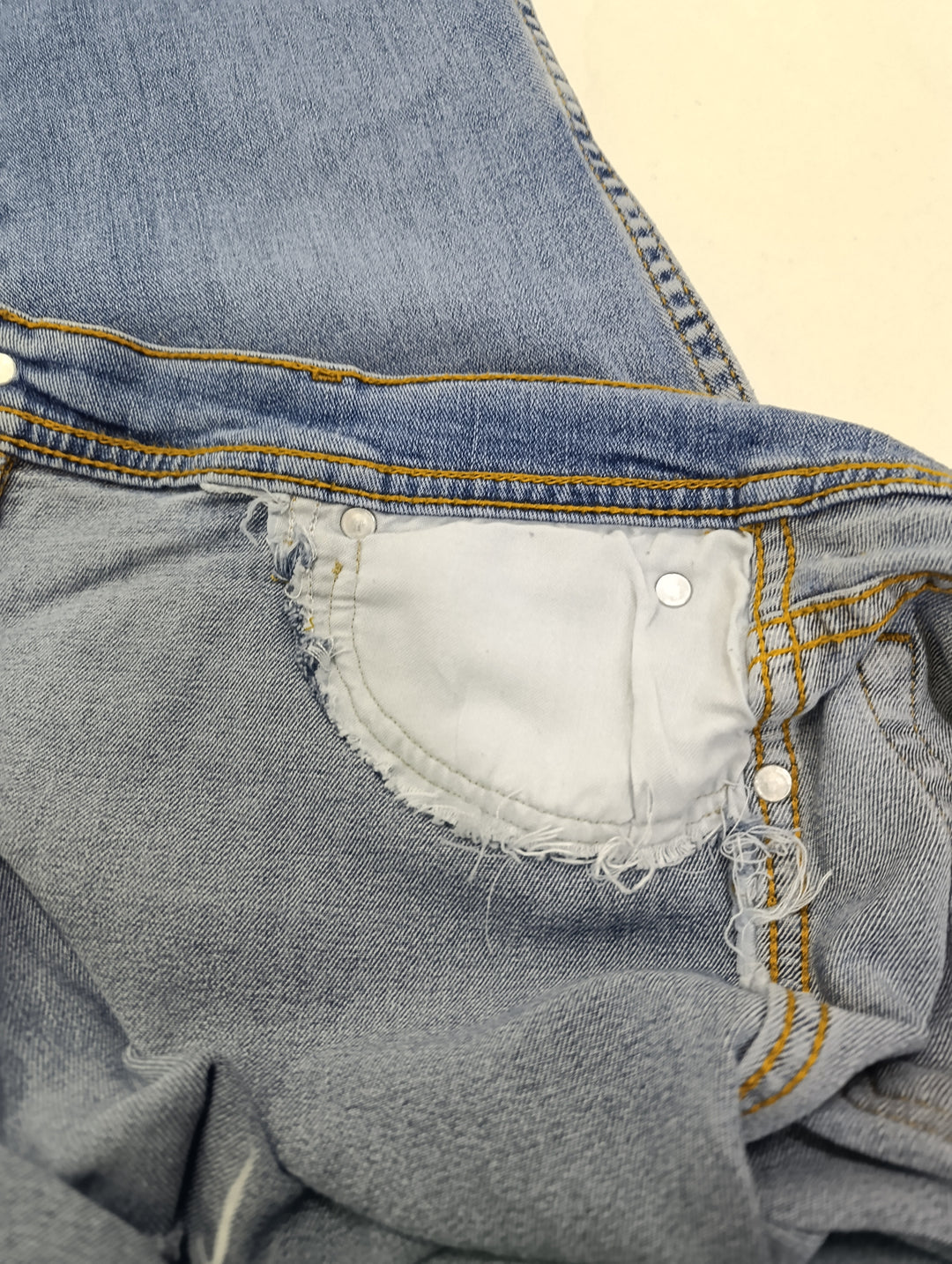 Wrangler W32 vintage jeans denim usato