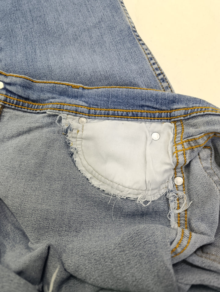 Wrangler W32 vintage jeans denim usato