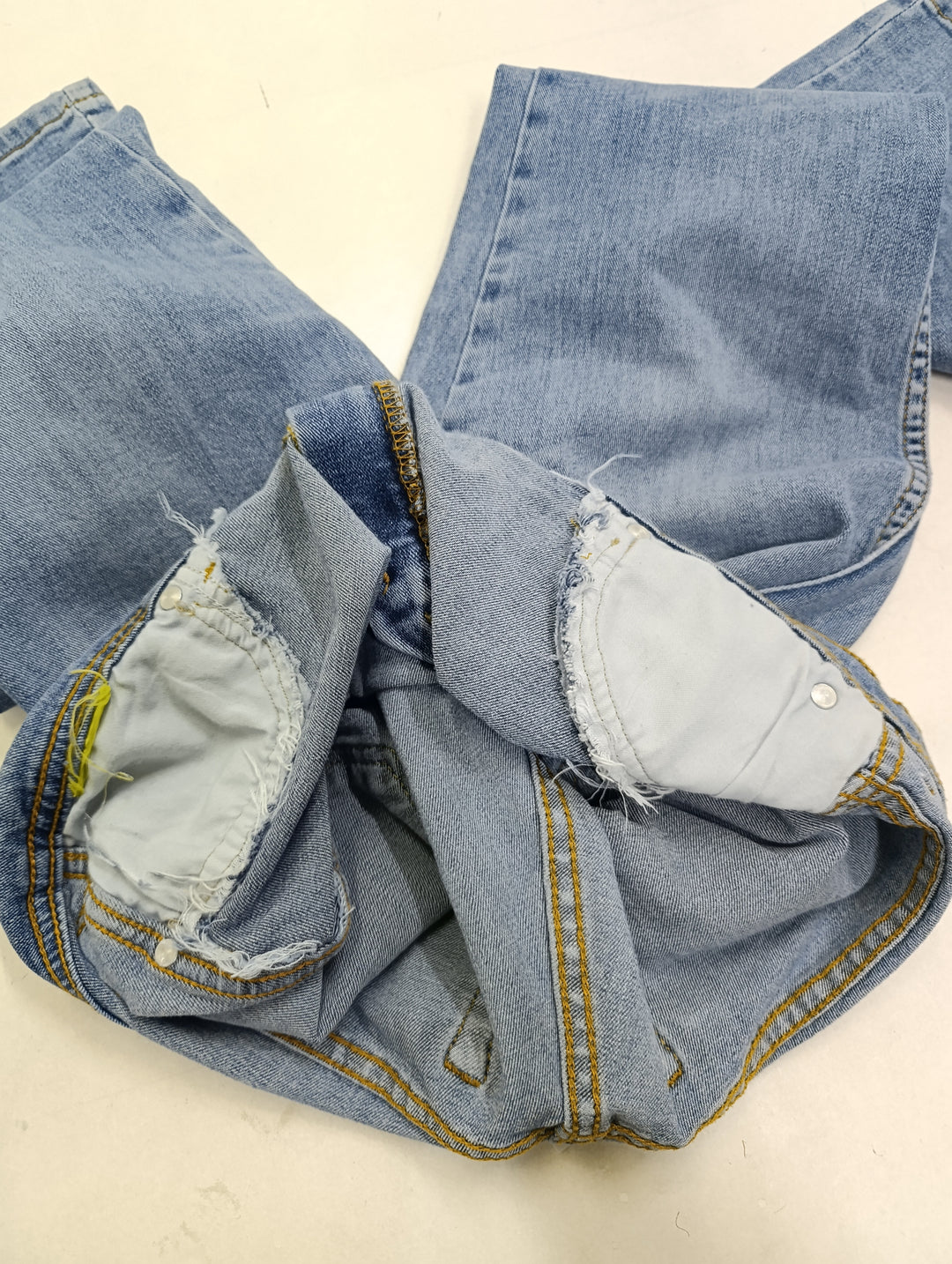 Wrangler W32 vintage jeans denim usato