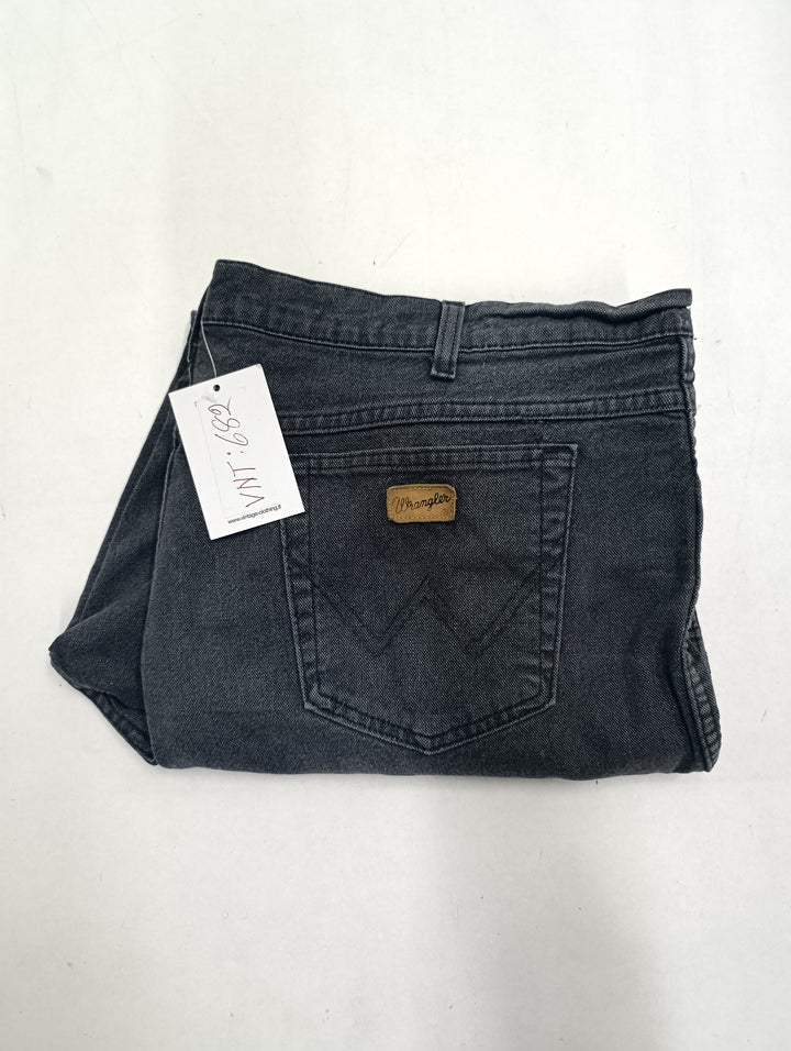 Wrangler Texas stretch W44 L34 vintage jeans usato Taglia 58 IT