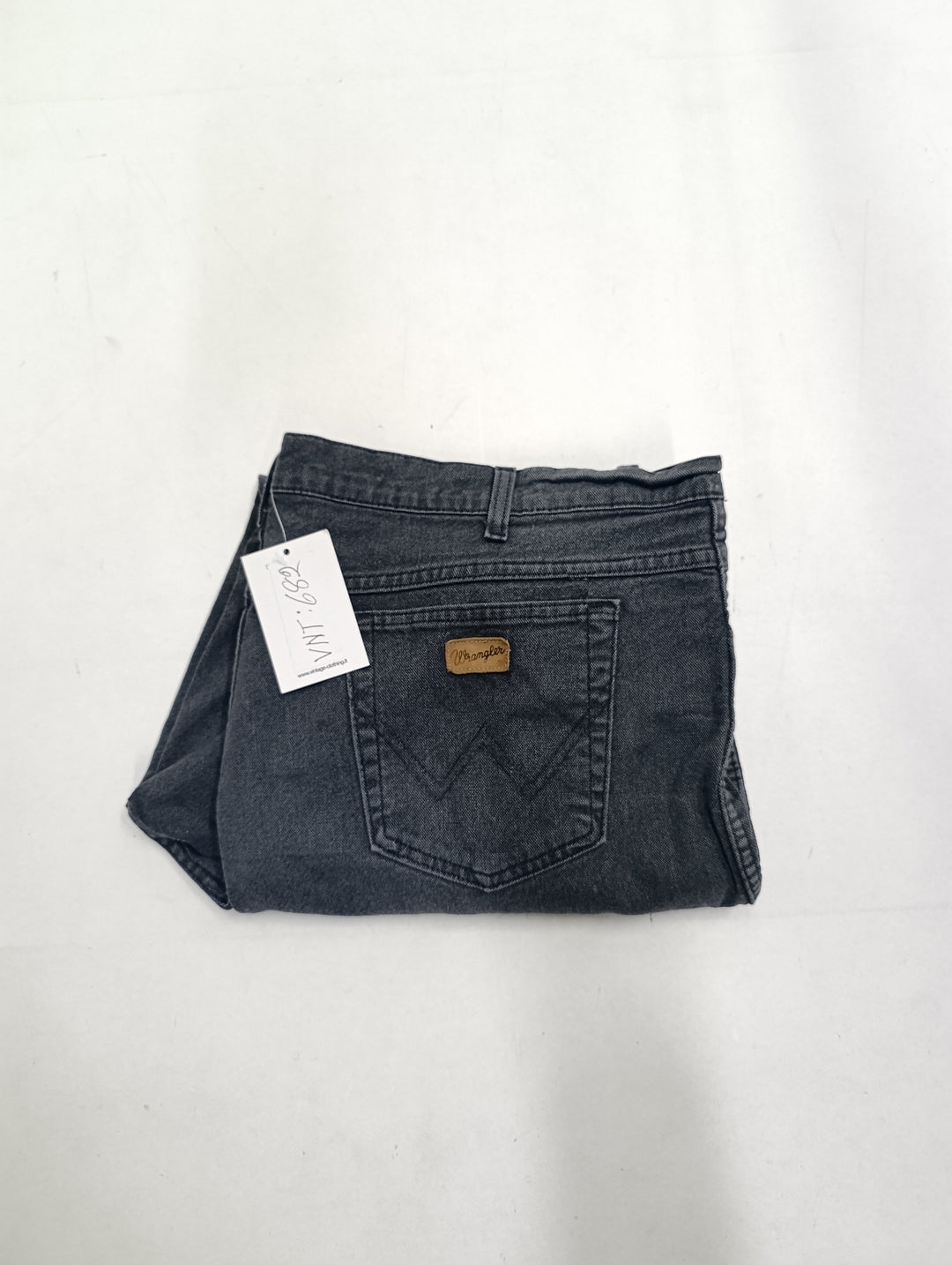 Wrangler Texas stretch W44 L34 vintage jeans usato Taglia 58 IT
