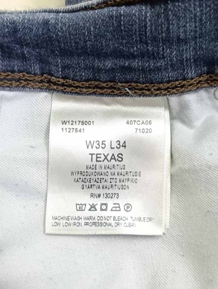 Wrangler Texas  W35 L34 vintage jeans usato