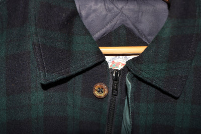 Mc Gregor giacca in lana taglia 50 Quadri blu e verde Lana e Cashmere