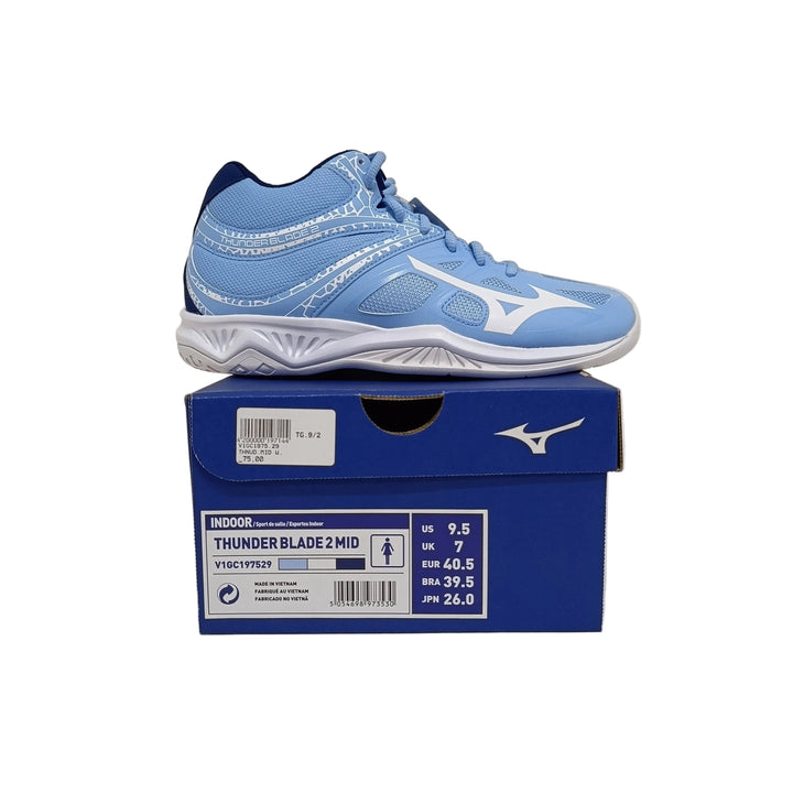 Mizuno Thunder Blade 2 MID scarpe nuove UK 7 Eur 40.5 US 9.5
