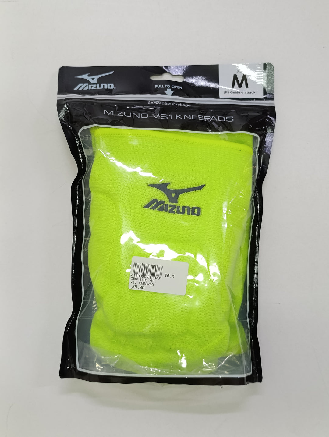 Mizuno VS1 kneepad ginocchiera volley size M pallavolo