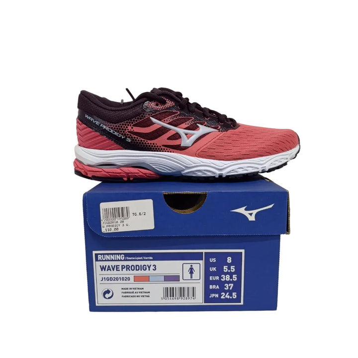 Mizuno wawe prodigy 3 scarpe nuove donne Eur 38.5 UK 5.5 US 8