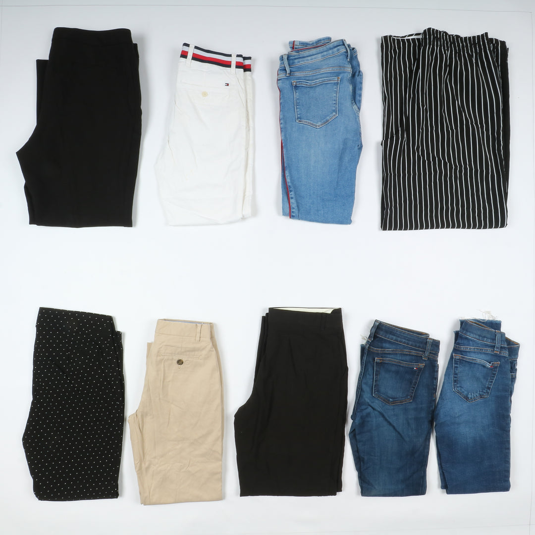 Pantaloni vintage Tommy Hifiger, Ralph Lauren e Chaps Box da 55pz