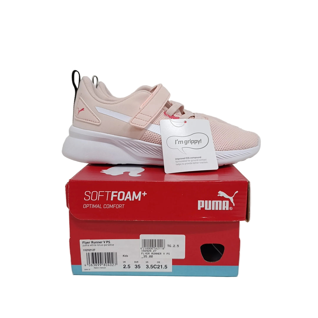 Puma flyer runner V PS scarpe nuove Eur 35 US 3.5 UK 2.5