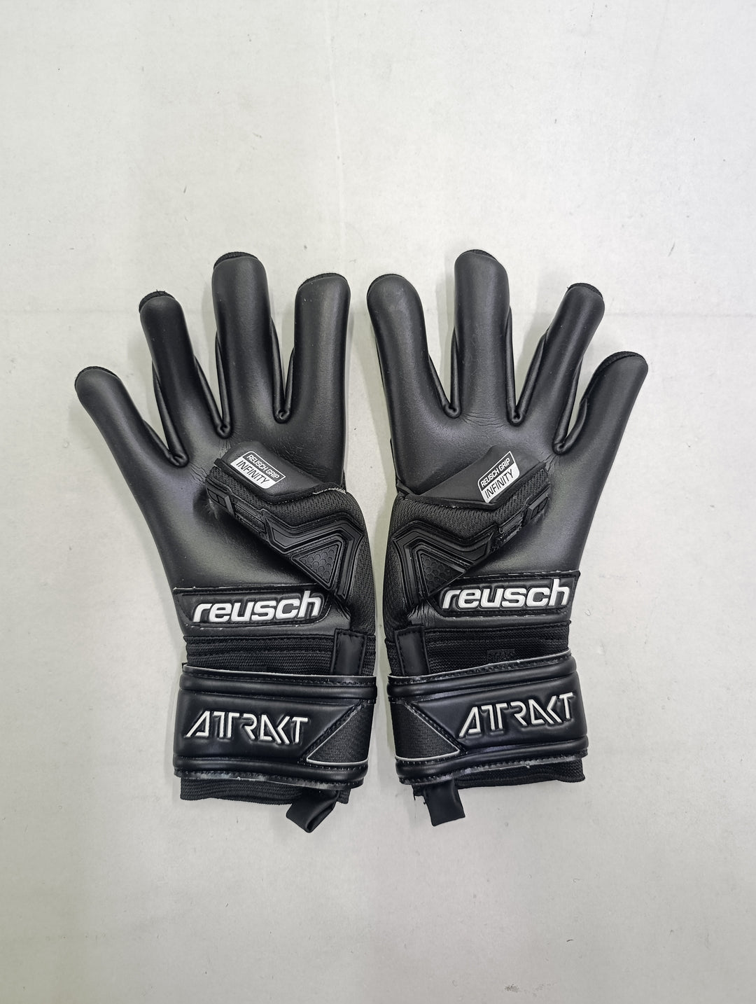 Reush attrakt freegel infinity size 8 guanti portiere calcio nuovi
