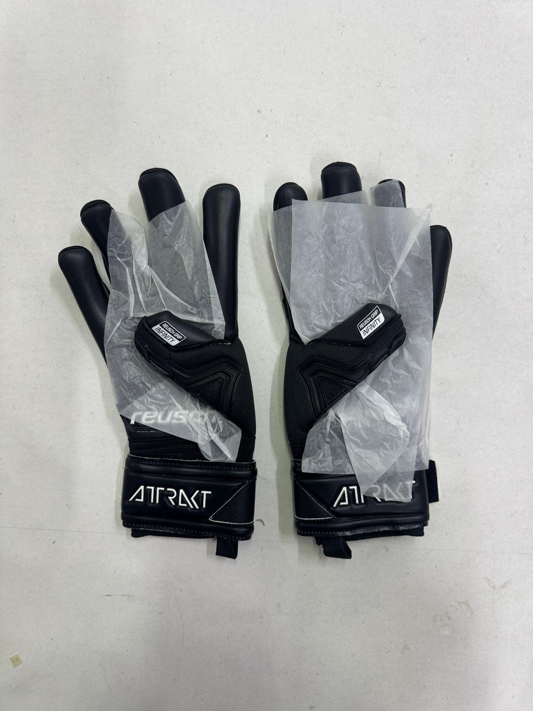 Reush attrakt freegel infinity size 9 guanti portiere calcio nuovi
