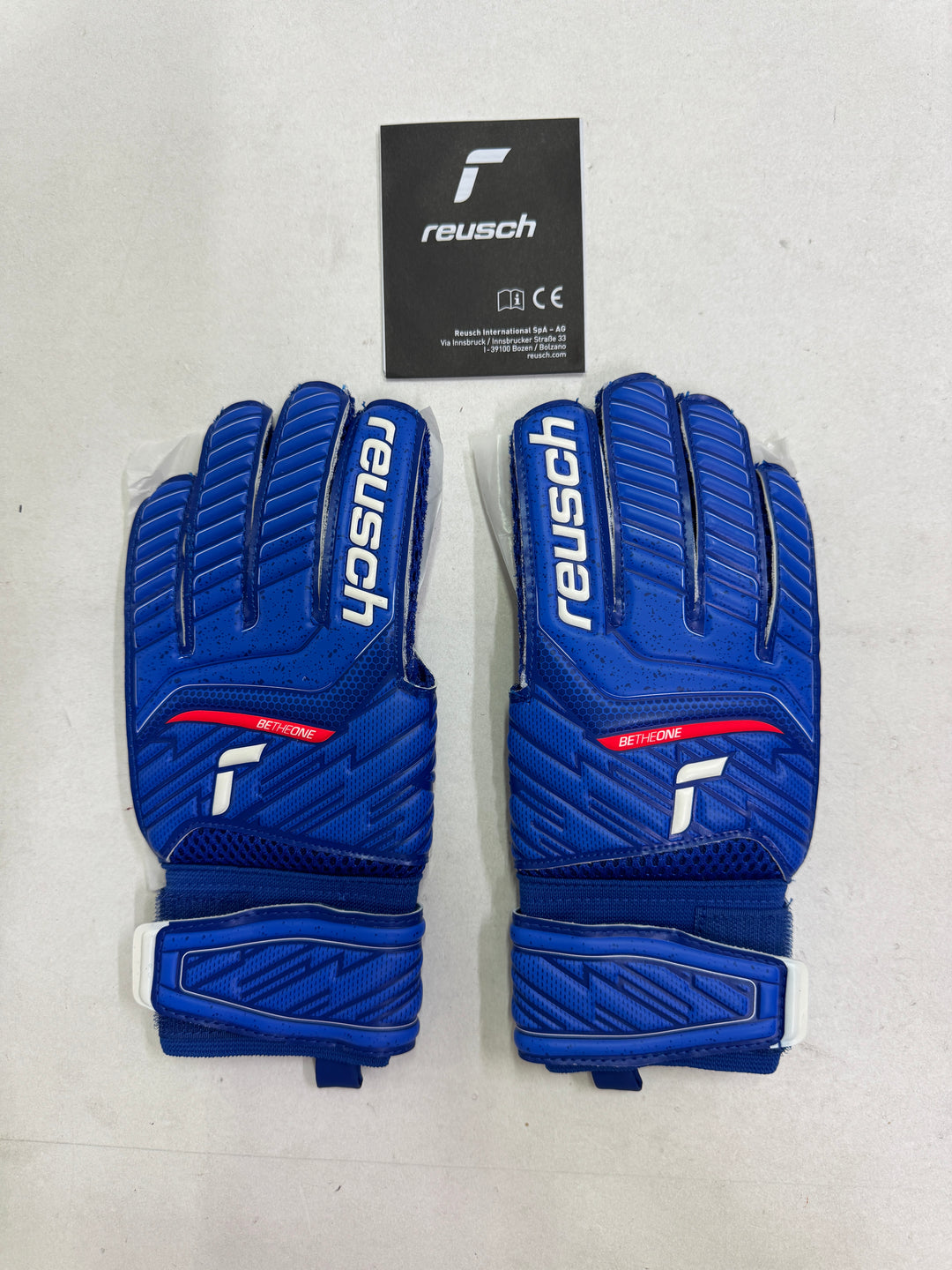 Reush attrakt silver size 6.5 junior guanti portiere calcio nuovi