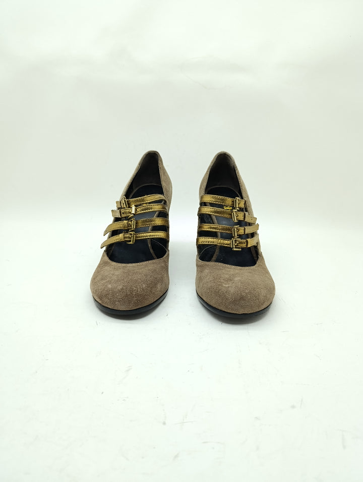 Spring tronchetto donna numero 40 vero cuoio nuove deadstock