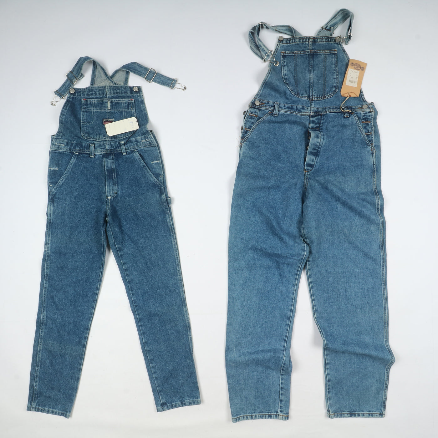 Salopette jeans vintage e deadstock uomo - donna stock da 28pz