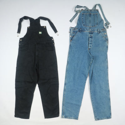 Salopette jeans vintage e deadstock uomo - donna stock da 28pz