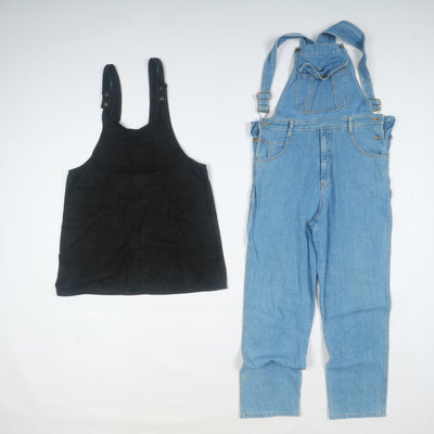 Salopette jeans vintage e deadstock uomo - donna stock da 28pz