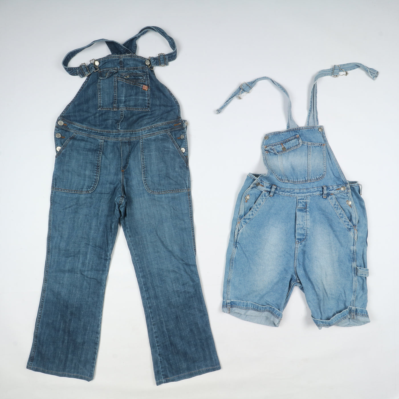 Salopette jeans vintage e deadstock uomo - donna stock da 28pz