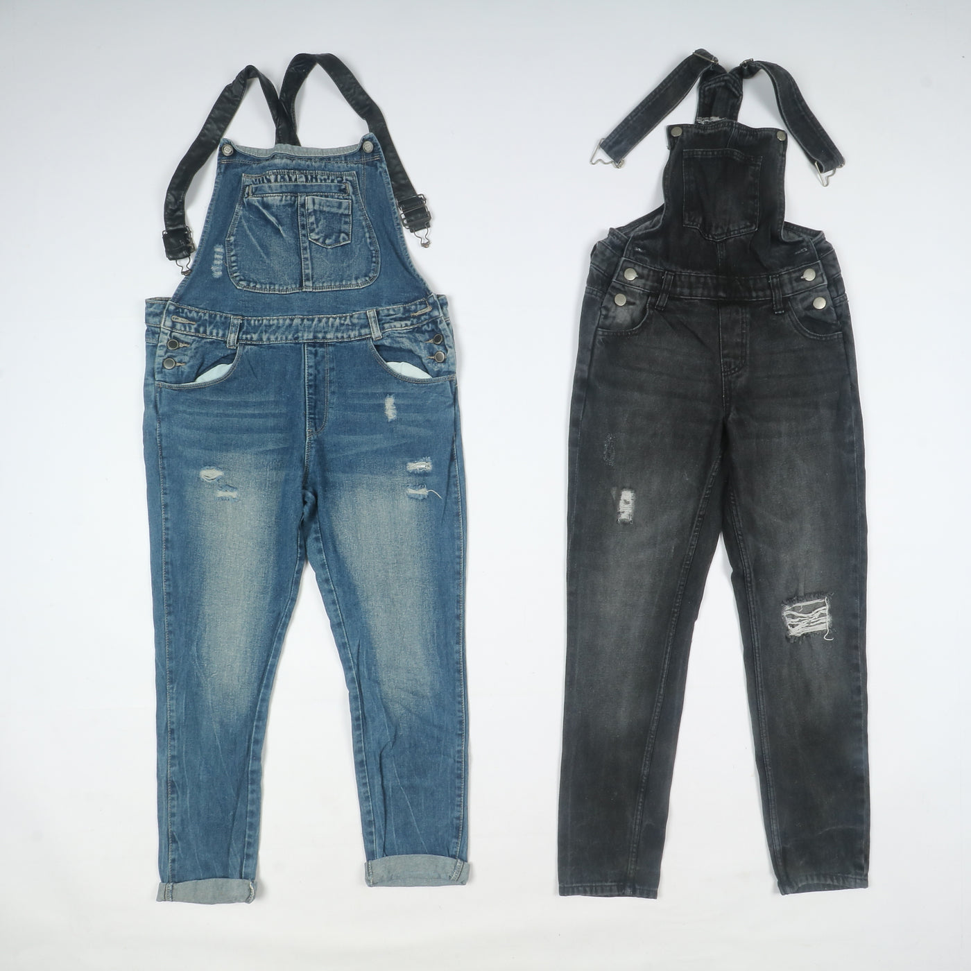 Salopette jeans vintage e deadstock uomo - donna stock da 28pz
