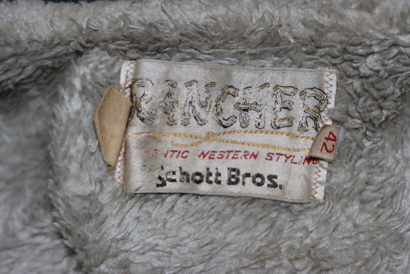 Schott Bros Autentic Western Styling Rancher taglia 42