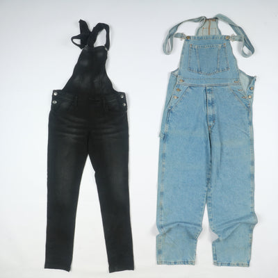 Salopette jeans vintage e deadstock uomo - donna stock da 28pz