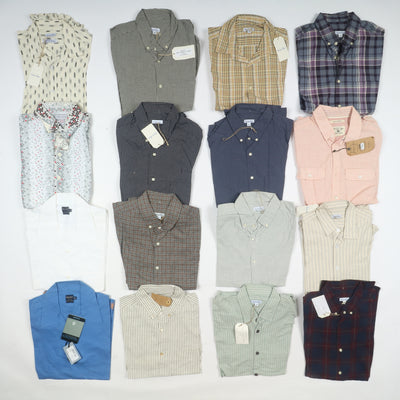 Stock camicie nuove Steve Alan, Fred Perry, Broke, Replay.... 93pz deadstock