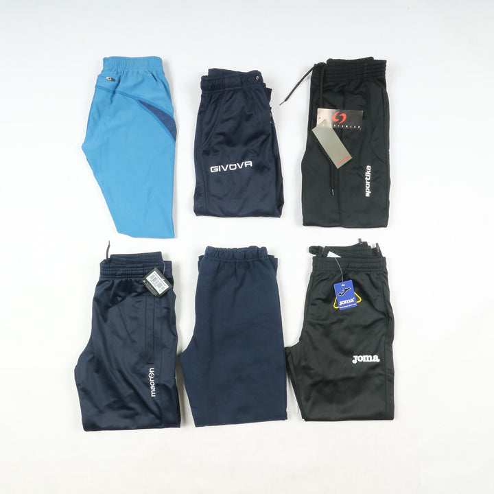 Pantaloni sportivi calcio Stock 38pz bambino nuovo con cartellino