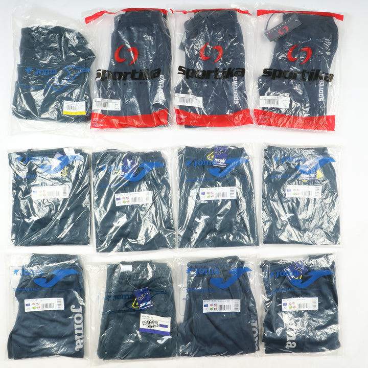 Pantaloni sportivi calcio Stock 38pz bambino nuovo con cartellino