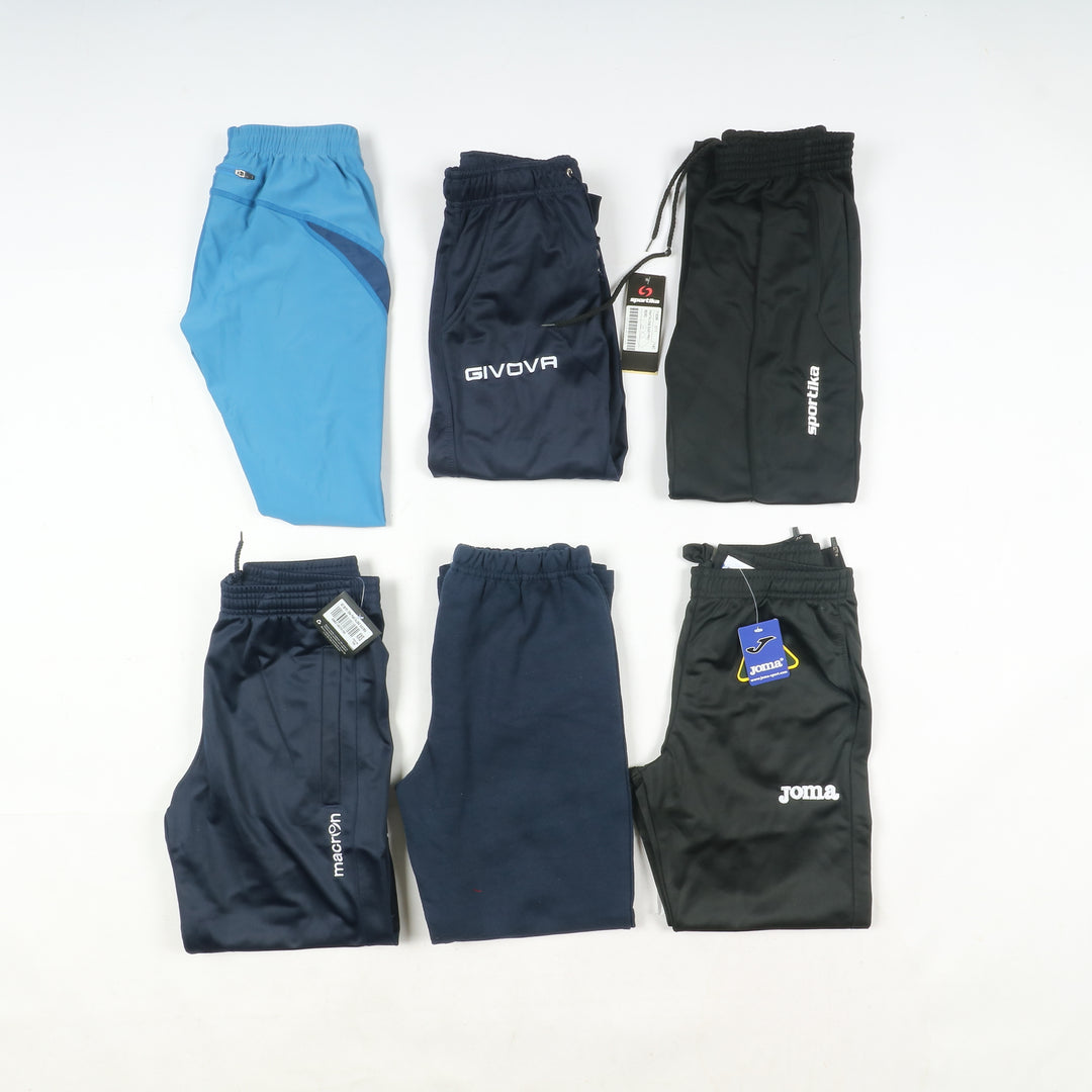Pantaloni sportivi calcio Stock 38pz bambino nuovo con cartellino