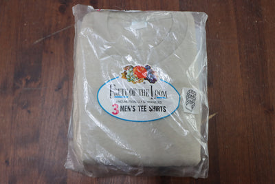Fruit Of The Loom made in USA T-shirt Taglia M box da 3pz vintage nuova deadstock