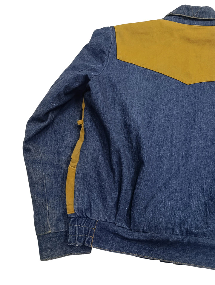 Wrangler Sherpa Made in Hong Kong Taglia M vintage denim