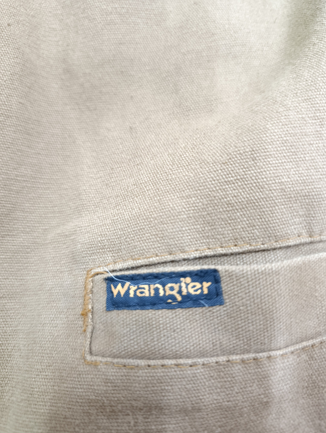Wrangler Sherpa Made in Hong Kong Taglia M vintage denim
