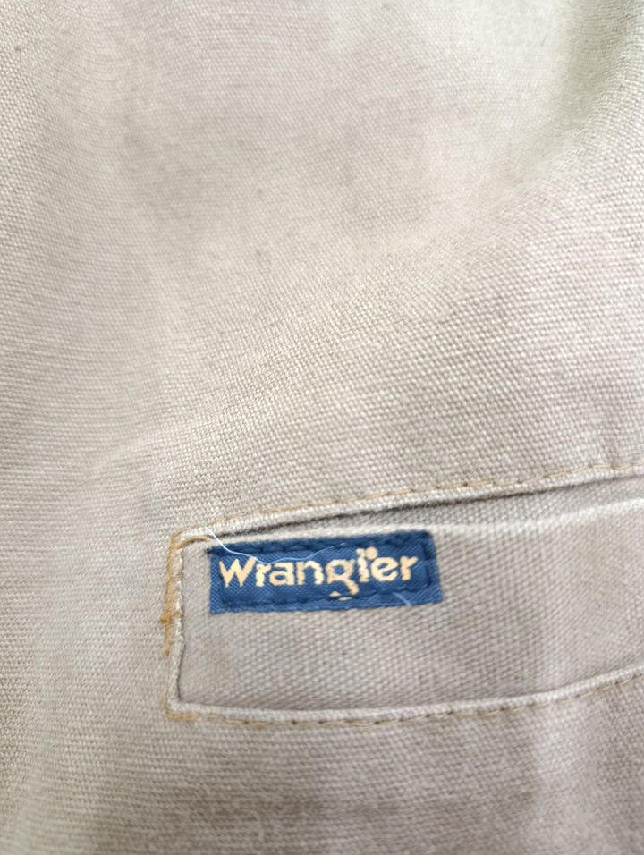 Wrangler Sherpa Made in Hong Kong Taglia M vintage denim