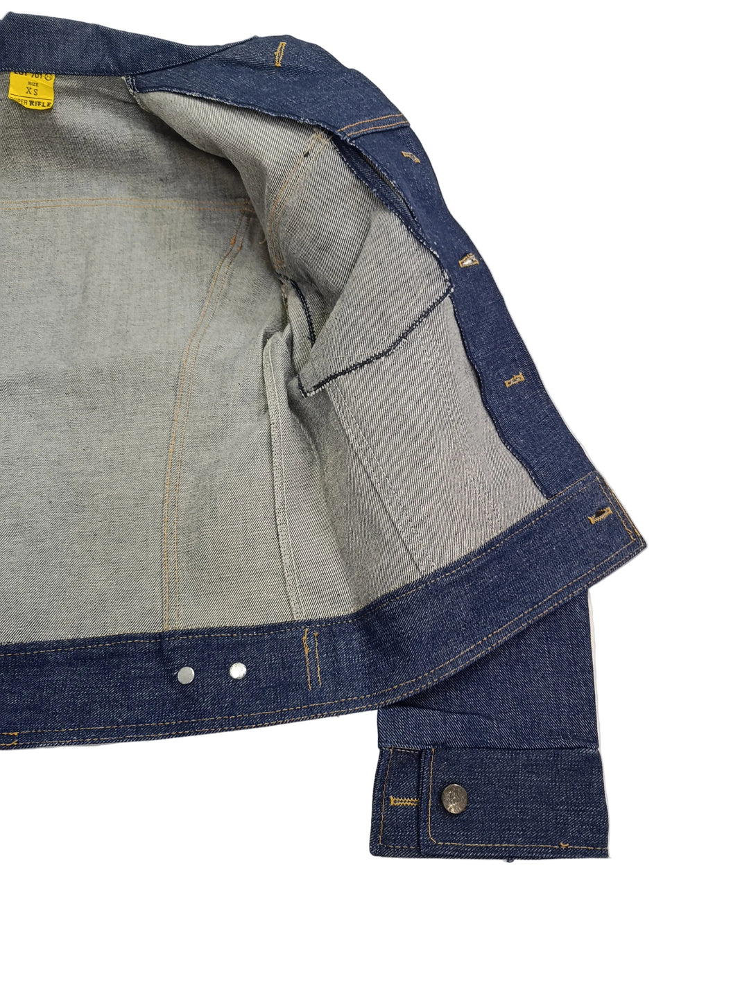 Super Rifle denim jacket slim fit deadstock Taglia XS vintage denim anni 70&