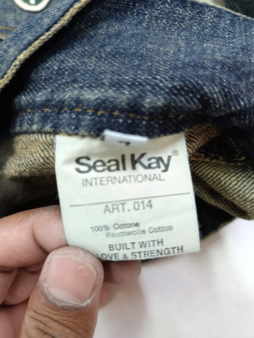 Seal Kay Giacca jeans Taglia L trucker jacket jeans