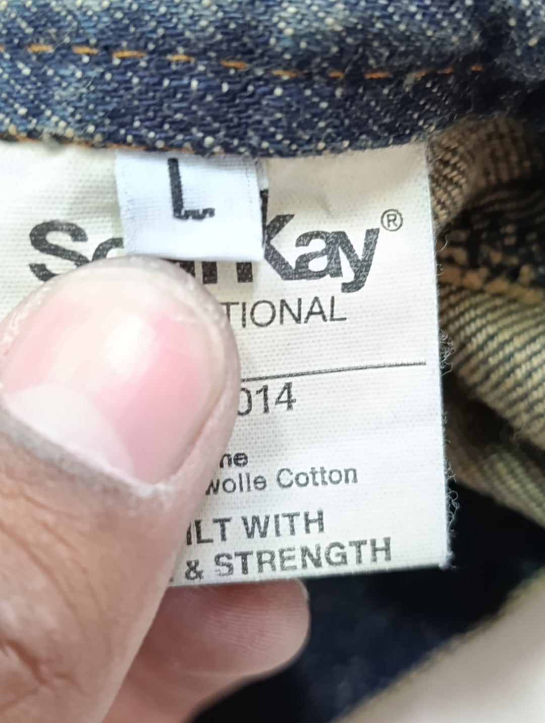 Seal Kay Giacca jeans Taglia L trucker jacket jeans